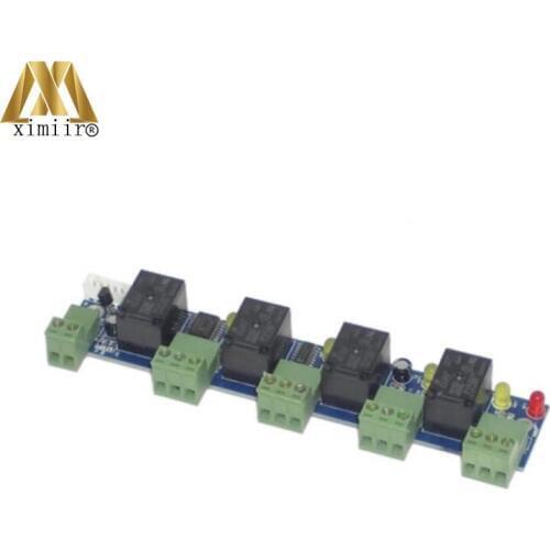Fire And Alarm Expansion Board For Access Control Board ADCT3000-1 Fingerprint And Card Access Control Panel For 1 Door