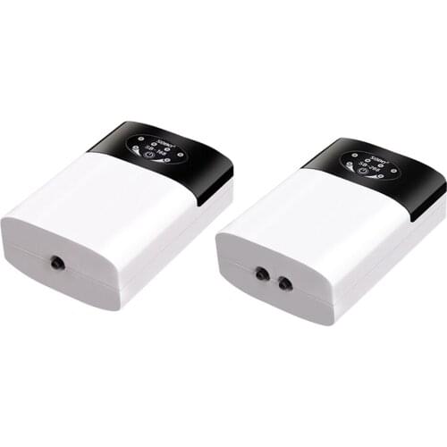 Portable Fish Tank Aeration Oxygen Pump Ultra Silent USB Charging Dual Purpose AC DC Oxygen Air Compressor Pump