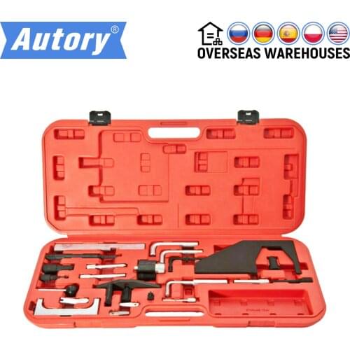 Engine Camshaft Locking Pulling Off Pulley Crank Tension Timing Belt Cam Pump Lock Tool for Ford Mazda 1.4 1.6 1.8 2.0 2.3L