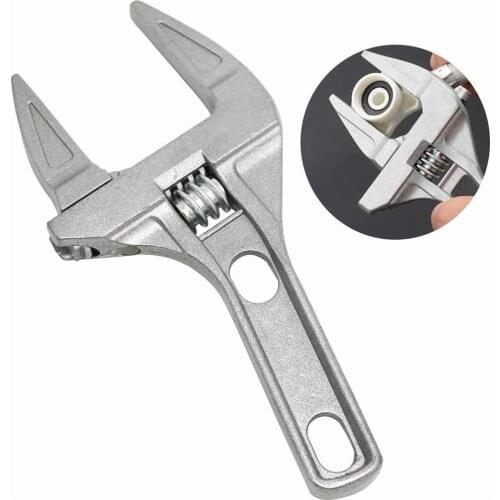 6-68mm Adjustable Spanner Open-End Large Mouth Universal Key Nut Alloy Wrench Pipe Bathroom Wrench Home Hand Tools