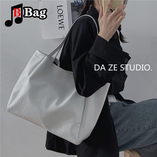 Luxury fashion ladies handbag student High quality large capacity shoulder bag versatile double-sided tote bag underarm bag