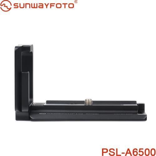 SUNWAYFOTO PSL-a6500 Tripod Head Quick Release L Plate for Sony a6000 a6300 a6500 L-bracket Quick Release Plate Camera Accessori