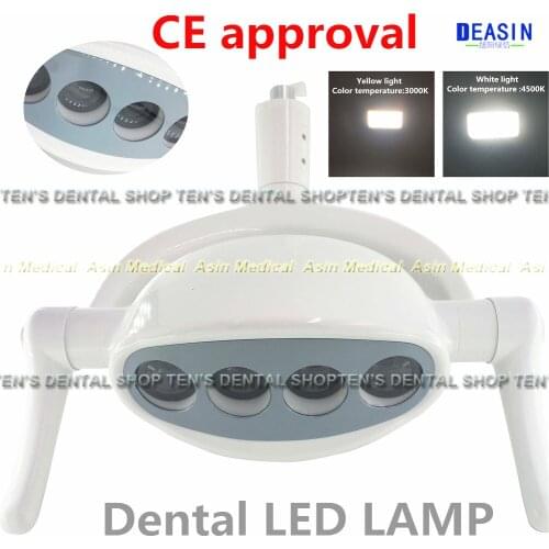 Dental lamp with Sensor Oral Light Lamp for Dental Unit Chair implant surgery lamp shadeless CE approval