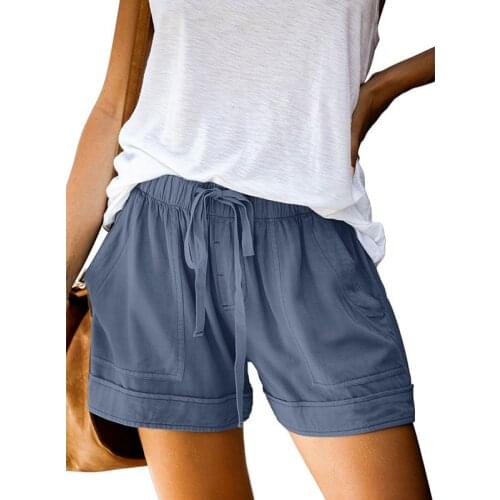 TECHOME Women's Cotton Shorts