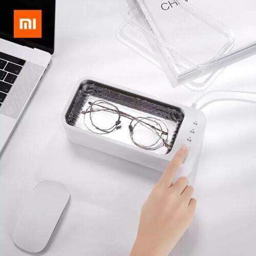 Xiaomi Lofans Ultrasonic Cleaning Machine for Glasses Jewelry Watch Cleaning 3 Gear Timing Cleaning Dual Core Upgrade Version
