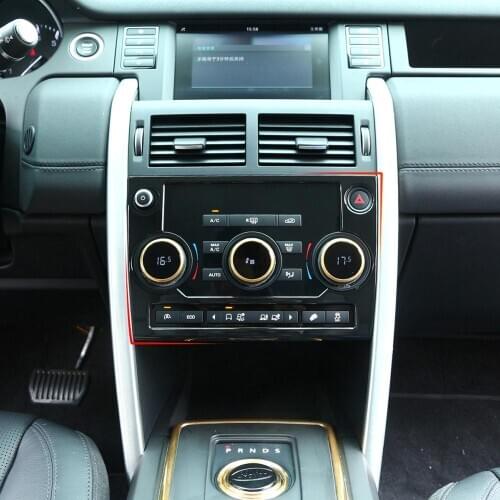 Interior Mouldings 1pcs Black ABS Mode Button Box Frame Trim for Land Rover Discovery Sport 2015-2018 Year Car Accessories