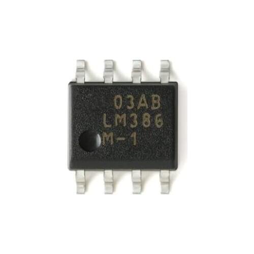 10PCS/LOT LM386MX patch SOP-8 Op amp LM386 audio amplifier