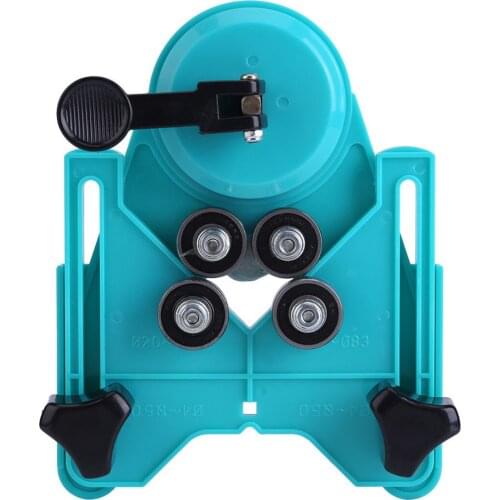 4mm-80mm Green/Yellow Adjustable Diamond Drill Bit Hole Saw Guide Sucker Base Locator