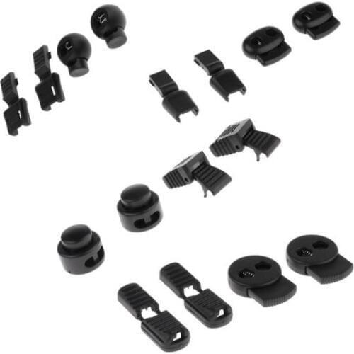 4 Pairs Adult Children Shoe Lace Locks Buckles Climbing Sports Locks Stopper