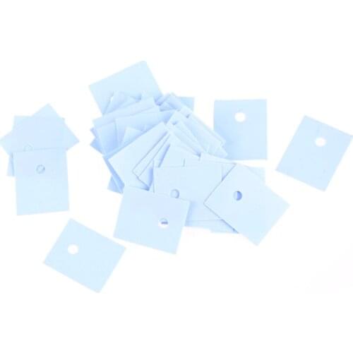 50 PCS TO-3P Transistor Insulation Pad Sheet Silicone Insulator 26mmx20mmx0.3mm