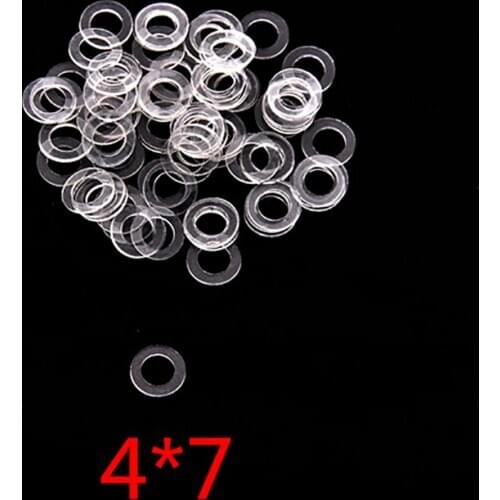 500pieces/lot Tendon Washers Assemble Hairdressing Scissor Accessory Tendon Washers size 4*7mm Tendon gasket parts