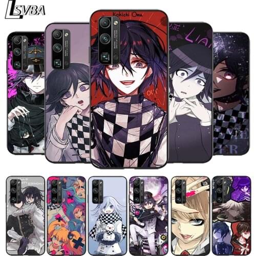 Danganronpa anime for Huawei Honor V30 20 Pro 20 10i X10 9S 9A 9C 9X 8X 10 9 Lite 8A 7C 7A Pro Black Phone Case