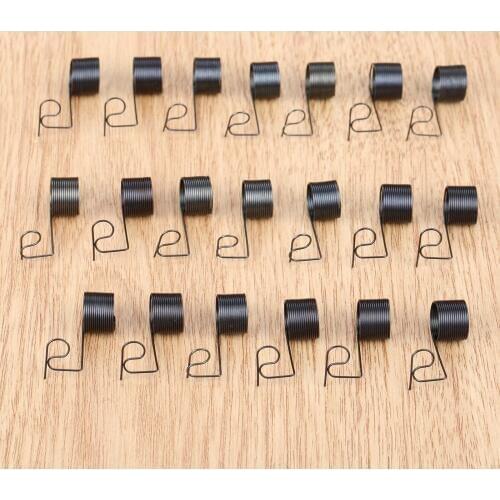 DRELD 20Pcs Metal Sewing Machine Thread Tension Clamp Spring For Old Household Sewing Machine Sewing Tools 10*7mm