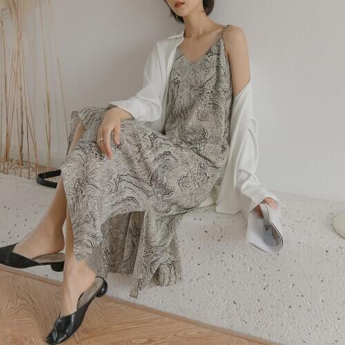 Elegant dress women spaghetti strap summer dresses