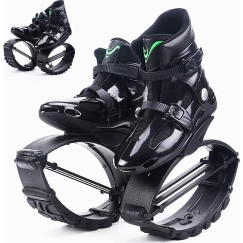 JK 2020 New Kangaroo Jumping Shoes Slimming Shoes Bouncing Sport Fitness Shoes Saltar Toning Shoes Wedge Sneaker Women Men Jump