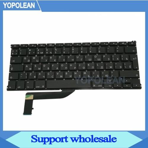 New UK-Russia Russian Keyboard For Macbook Pro Retina 15" A1398 2012 2013 2014 2015 Years
