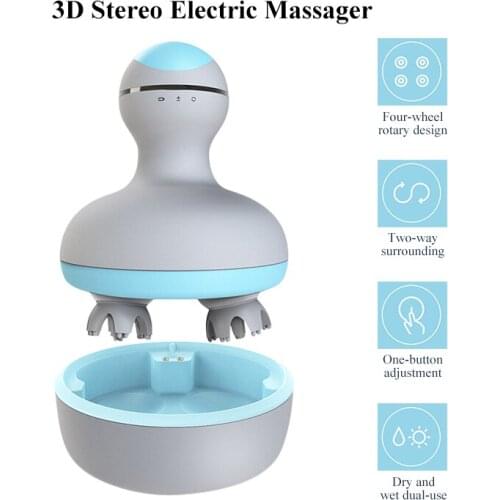 Original Xiaomi Mijia MINI Head Massager 3D Stereo Massage Wet And Dry 6 Kinds Massage Manual Massage Instrument Smart Home 2