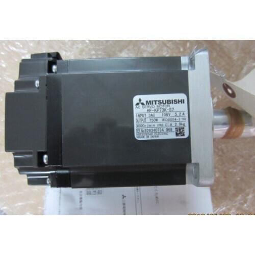 Original Japan servo motor ac 750W HF-KP73K-S7