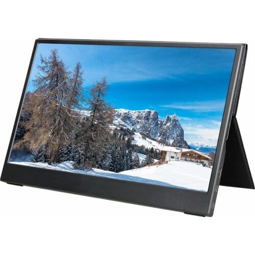 Portable LCD Gaming Monitor 15.6 Inch With USB Type C For Phone Laptop Pc Mac Xbox Ps4