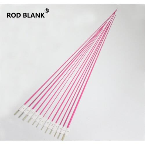 Rod Blank 5PCS/Lot Solid Fiber Glass Rod Blank Glass Fiber Tips Replacing Section Fishing Rod building Repair