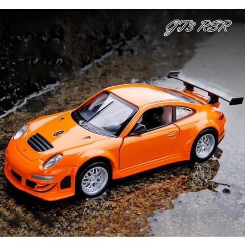 1:32 911 GT3 RSR Car Alloy Sports Car Model Diecast Super Racing Lifting Tail Hot Car Wheel For Children Gifts