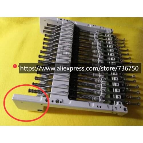 15 needles Needle Bar Case Assembly Set taller style case L227mm for high speed Feiya etc. China embroidery machine spare parts