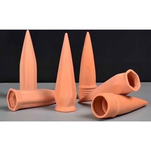 4 Pcs Plant Waterer Self Watering Terracotta Spikes Automatically for Vacation Indoor Outdoor D1