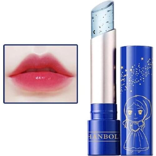 Lip Balm Jelly Moisturize Lipstick Makeup Temperature Color Change Lip Balm Long-lasting Nourish Lips Care