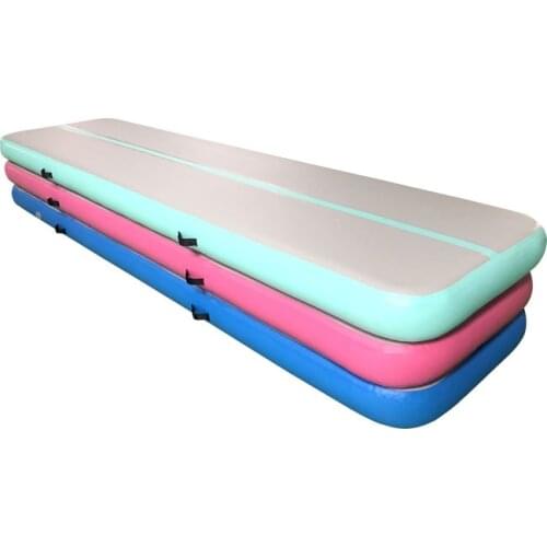 Free shipping 3M4M5M Inflatable Gymnastics AirTrack Tumbling Air Track Floor Trampoline for Home Use/Training/Cheerleading/Beach