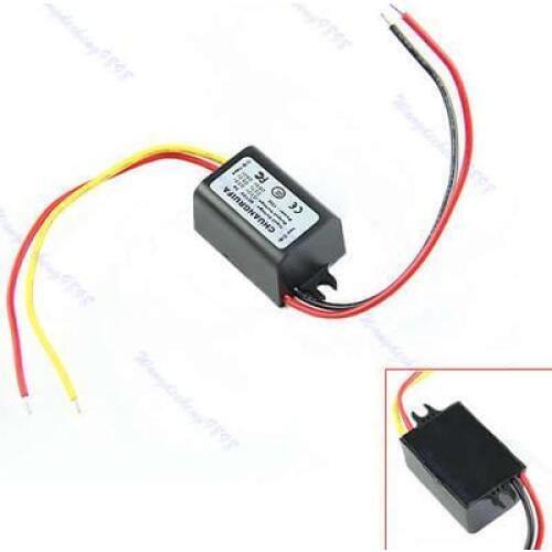 C18 New Waterproof DC/DC Converter 12V Step Down to 3V 3A 15W Power Supply Module