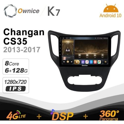 K7 Ownice 2 Din Android 10.0 Car Multimedia radio for Changan CS35 2013 - 2017 With 8 Core Support External Microphone 6G 128G