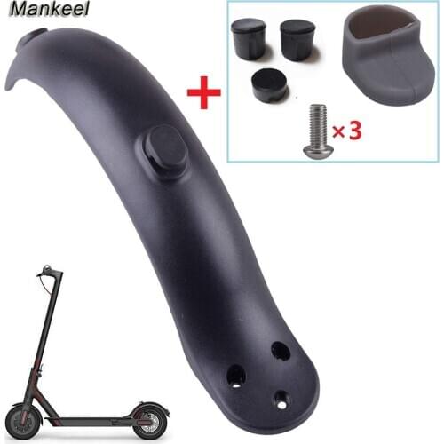 Fenders Scooter Wings Rear Mud Guard Support Protection ABS Plastic Parts Screws Rubber Stopper for Mankeel MK083 Parts