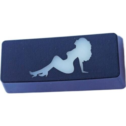 Cross axis mechanical keyboard special accessories manual DIY personality keycap enter key transparent keycap ABS keyboard cap