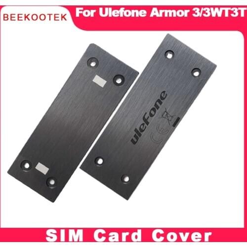 New For Armor 3W Back Cover Battery Cover Metal Sim Card Cover Decorative Accessories For 5.7 inch Ulefone Armor 3/3T Smartphone