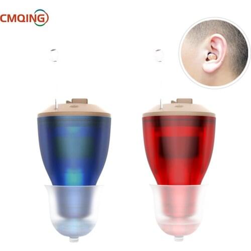 New Rechargeable Hearing Aids Intelligent Low-Noise Wide-Frequency Wireless Invisible Ear Sound Amplifie Digital Hearing Aid