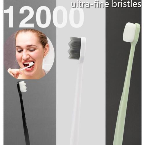Super Soft Floss Wave Toothbrushes Great For Sensitive Gums Japan Toothbrush Ultra Fine Micro-Nano Tooth Brushes Oral Care Clean