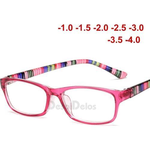 2020 New Rectangle Reading Glasses Brand Men Women Stripe Legs Eyewears Readers Presbyopic 1.0 1.5 2.0 2.5 3.0 3.5 4.0 Diopter