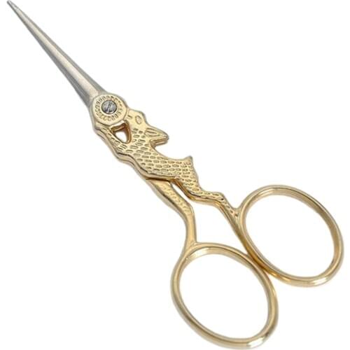 Rabbit Design Handle Stainless Steel Tailor Scissors Shear DIY Craft Tool