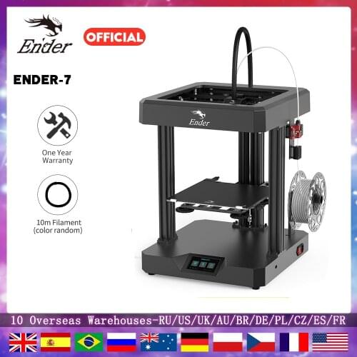 Ender-7 3D Printer High-Speed Printing Metal Struture Core-XY Linear Rail Higher Precision Large Print Size 250*250*300mm