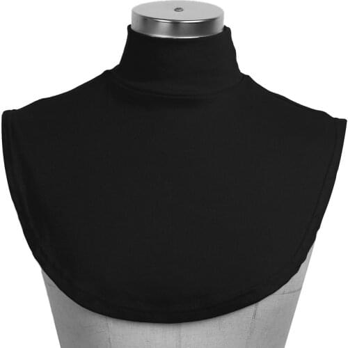 Women Mens Detachable Collars Neck Scarf Neck Collar Warmer Cover Faux Turtleneck Fake Collar for Autumn and Winter Wear