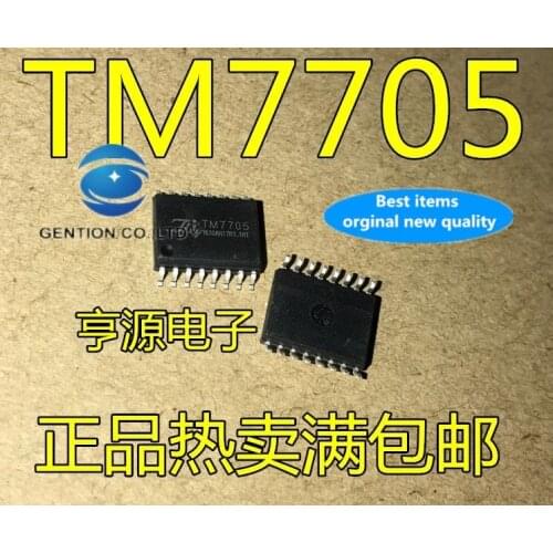 10PCS Serial communication TM7705 narrow body 2 input (compatible ADE7705) in stock 100% new and original