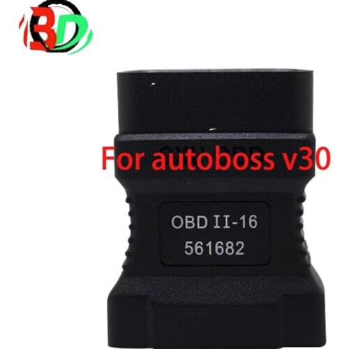 Obd16 pin OBD II Adapter for auto-boss v30 OBD-II Adaptor Connector 16pin connector DK80 2600