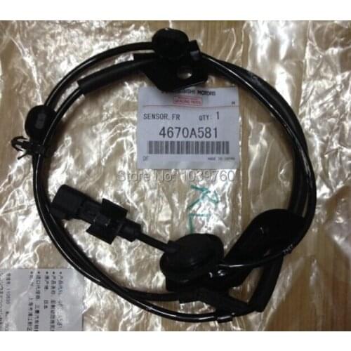 Free shipping New Rear Left ABS Wheel Speed Sensor for Mitsubishi Outlander 4WD Lancer 4WD ASX 4WD 07-12 4670A581