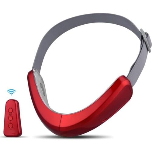 CkeyiN EMS V Face Shaping Massager Remote Control Face Slimming Belt LED Photon Acne Remover Light Therapy Facial Firm Skin Care