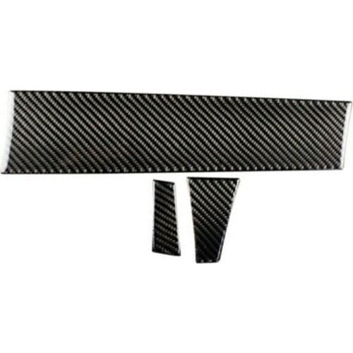 Carbon Fiber Center Console Decorative Cover Trim for Porsche Macan 2014-2019