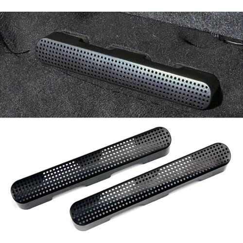 For Audi Q7 4MB 2016-2021 Under Seat Floor Rear AC Heater Air Conditioner Duct Vent Cover Grill Outlet Cover Trim