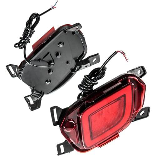 For Toyota Highlander 15-19 Car Bumper Light LED Rear Fog Light Tail Light