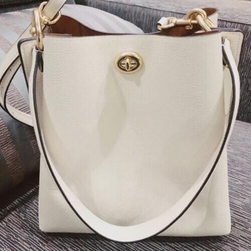 Leather Big Fashion Women Totes Bag Elegant Ladis High Quality Designer Bucket Shoulder Bag Soft Shopping Slung Crossbody Bags