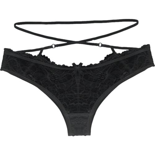 Lace Bandage Lace-up Panty New Hot Panties For Women Crochet Sexy Hollow Out Underwear Underpants Lingerie Bielizna Erotyczna