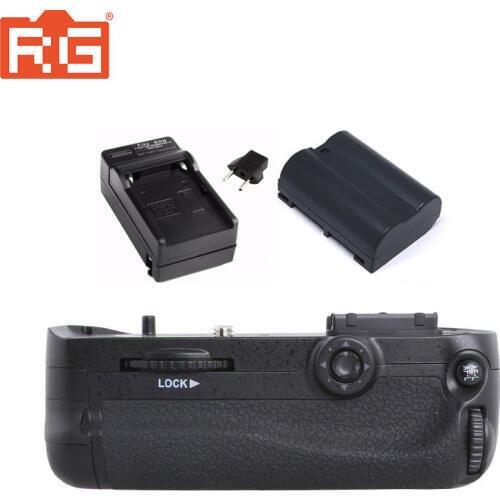 MEIKE MK-D7100 Multi-function Vertical Battery Grip Holder for Nikon DSLR D7100 D7200 Camera as MB-D15 + EL-15 Battery & Charger